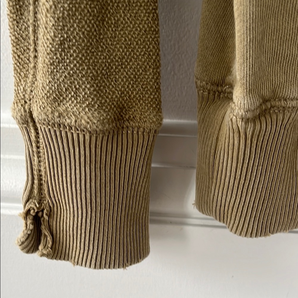 Aerie Oversized French Terry Cotton Sweatshirt Top - Picture 10 of 12